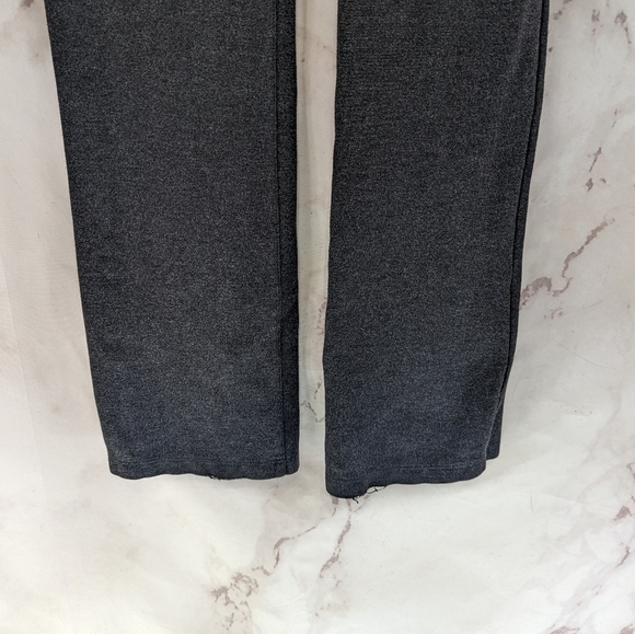Betabrand Pant Womens XS X 30 Gray Mid Rise Straight Leg Heathered Reg - Picture 8 of 12